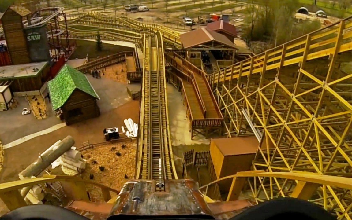 Vidéo onride pour Timber à Walibi Rhône-Alpes