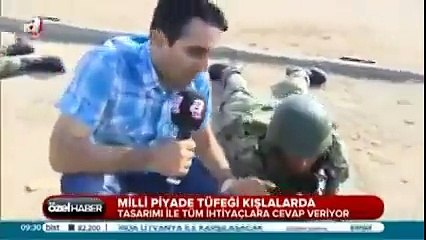 Milli piyade tüfeği test atışları!