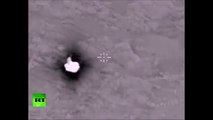 Combat Cam: Russian Air Force targets militants command center, oil depots