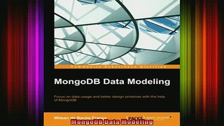 EBOOK ONLINE  MongoDB Data Modeling  BOOK ONLINE