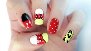 Disney Mickey Mouse Nail Art