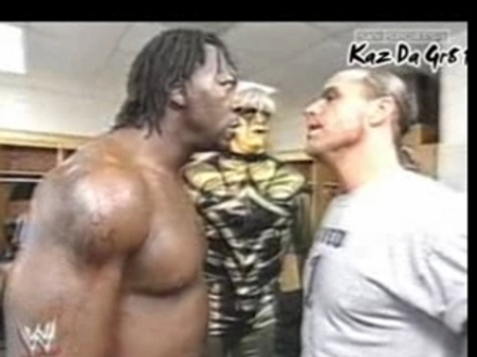 HBK, Booker T & Goldust Backstage