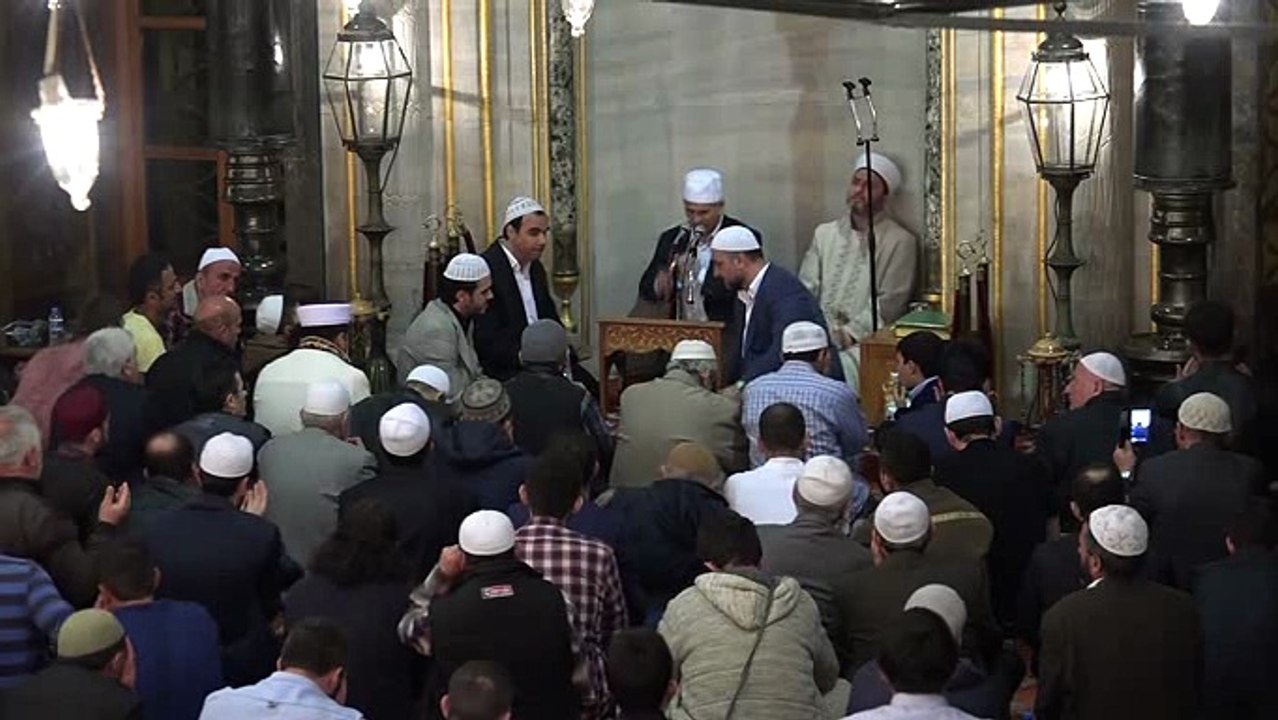 Regaib Kandili Kaside-İlahi S.Ahmet Camii 07.04.2016