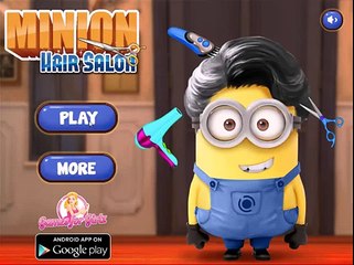 Minion Hair Salon Funny Makeover Game for Kids
