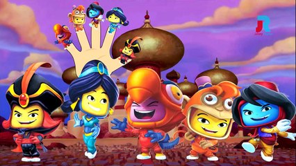 Finger Family Rhymes For Children Disney Universe Cartoons | Finger Family Children Nurser