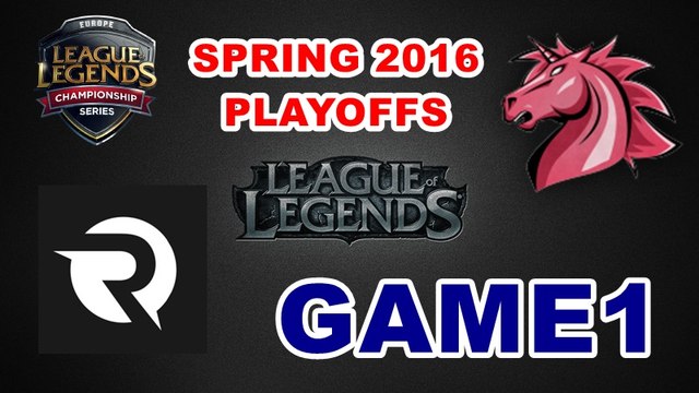 (LOL)OG vs UOL Highlight(EU LCS 2016 Spring Playoffs) Game1