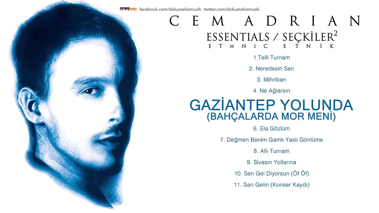 Cem Adrian - Gaziantep Yolunda (Bahçalarda Mor Meni (Official Audio)