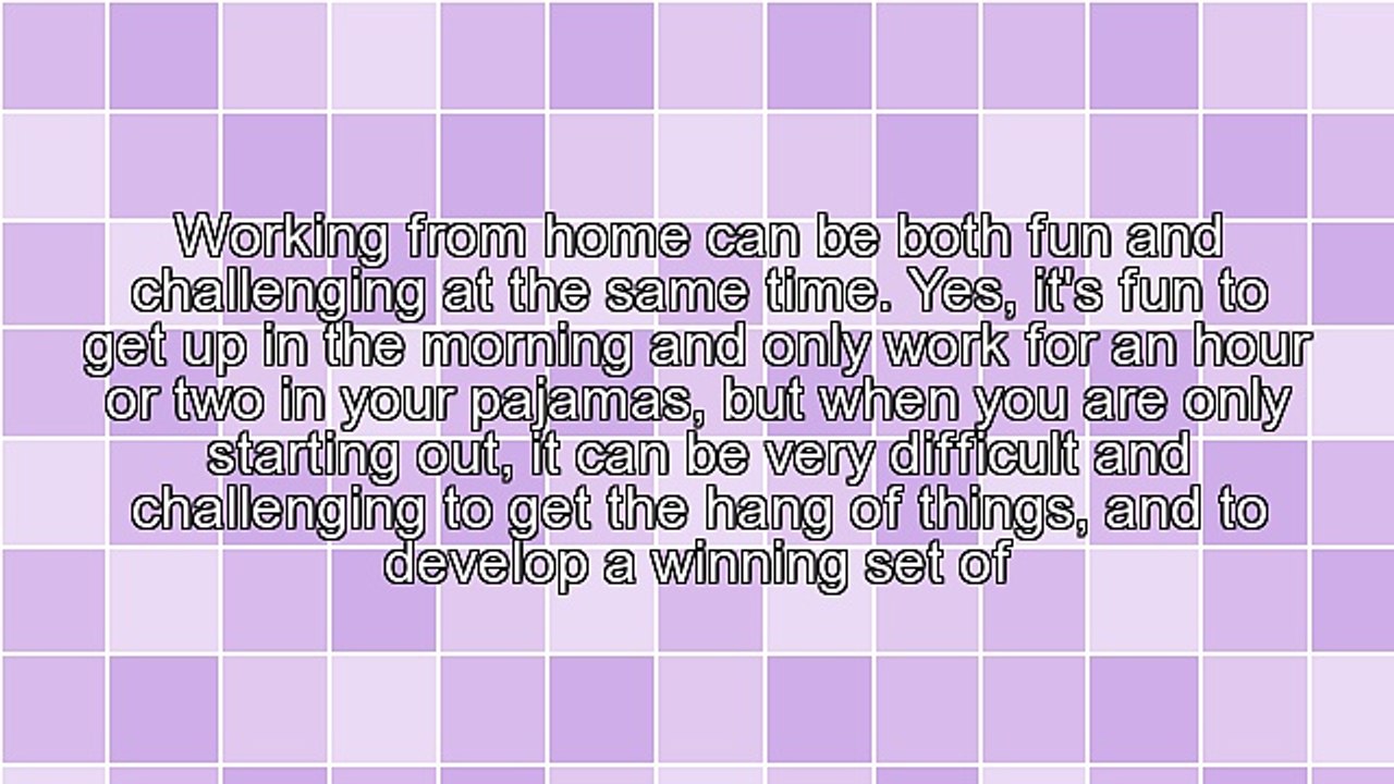 5 Tips To Help You Start Working From Home
