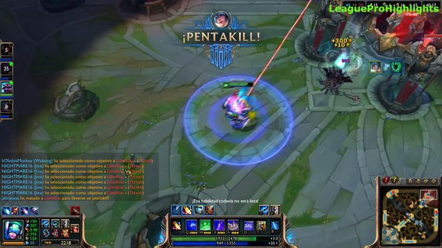 Epic Support Pentakill Montage League of Legends Pentakills 2013-2016