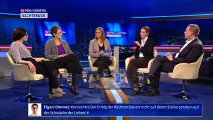 Alice Weidel zum Thema Islam Sharia.  Talkshow mit der AFD