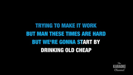 For The First Time in the Style of The Script karaoke video with lyrics (no lead vocal)