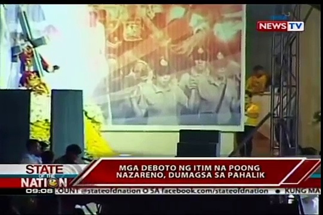 SONA: Mga deboto ng Itim na Poong de Nazareth, dumagsa sa pahalik