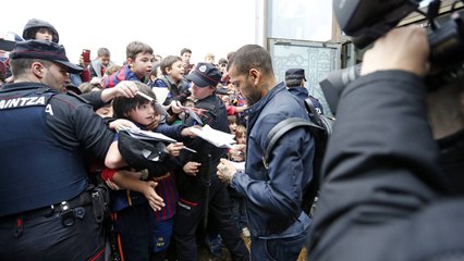 FC Barcelona arrives in San Sebastian to face Real Sociedad