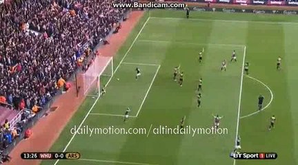 Dimitri Payet Canceled Goal - West Ham United vs Arsenal - Premier League - 09.04.2016