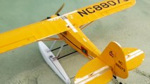 RC Piper Cub float plane