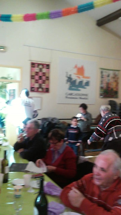 Repas de l'amicale des Castors de Carcassonne avec les fécos..