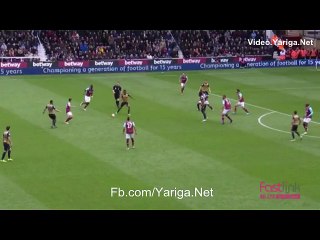 West Ham 0 - 1 Arsenal Mesut Ozil