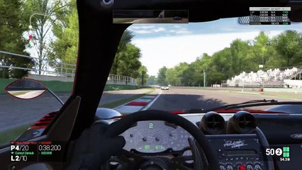 Download Video: Project Cars Career | Pagani Monza Club Day | 10 Laps | Pagani Zonda Cinque Roadster