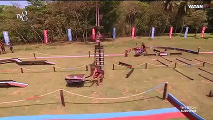 Nagihan Ödül Oyununda Yanlış Parkura Girince...