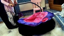 Орбиз цветные шарики Спа Процедуры с массажным креслом Orbeez Massaging Body spa unboxing set