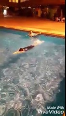 Qandeel Baloch Swimming In Karachi