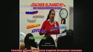 Free PDF Downlaod  Teacher Elisabeths Easy English Grammar Lessons  DOWNLOAD ONLINE