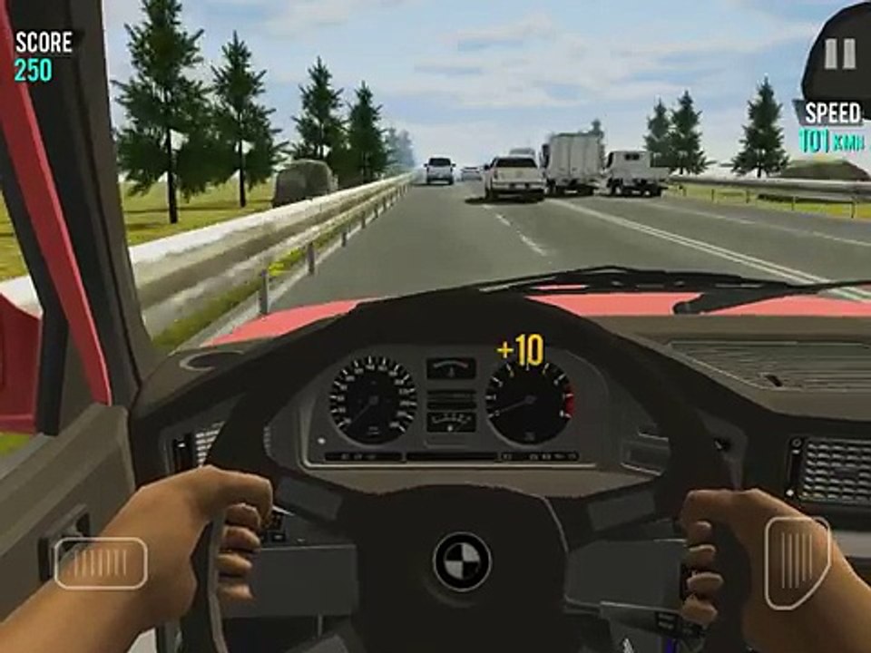 Racing in Car iOS Gameplay