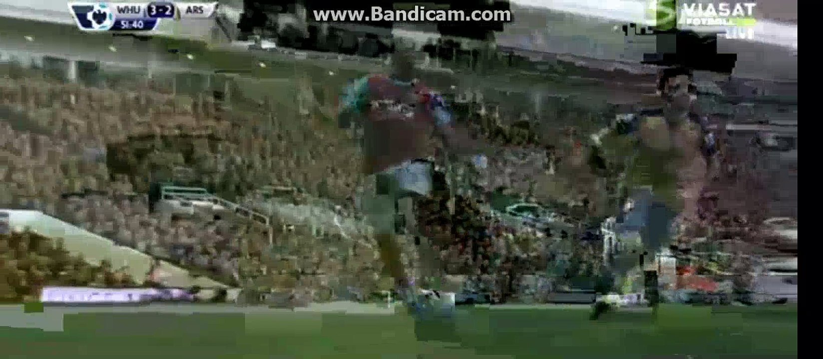 Andrew Carroll 3-2 HD - West Ham 3-2 Arsenal - 09-04-2016