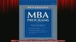 EBOOK ONLINE  MBA Programs 2007 Petersons MBA Programs  DOWNLOAD ONLINE