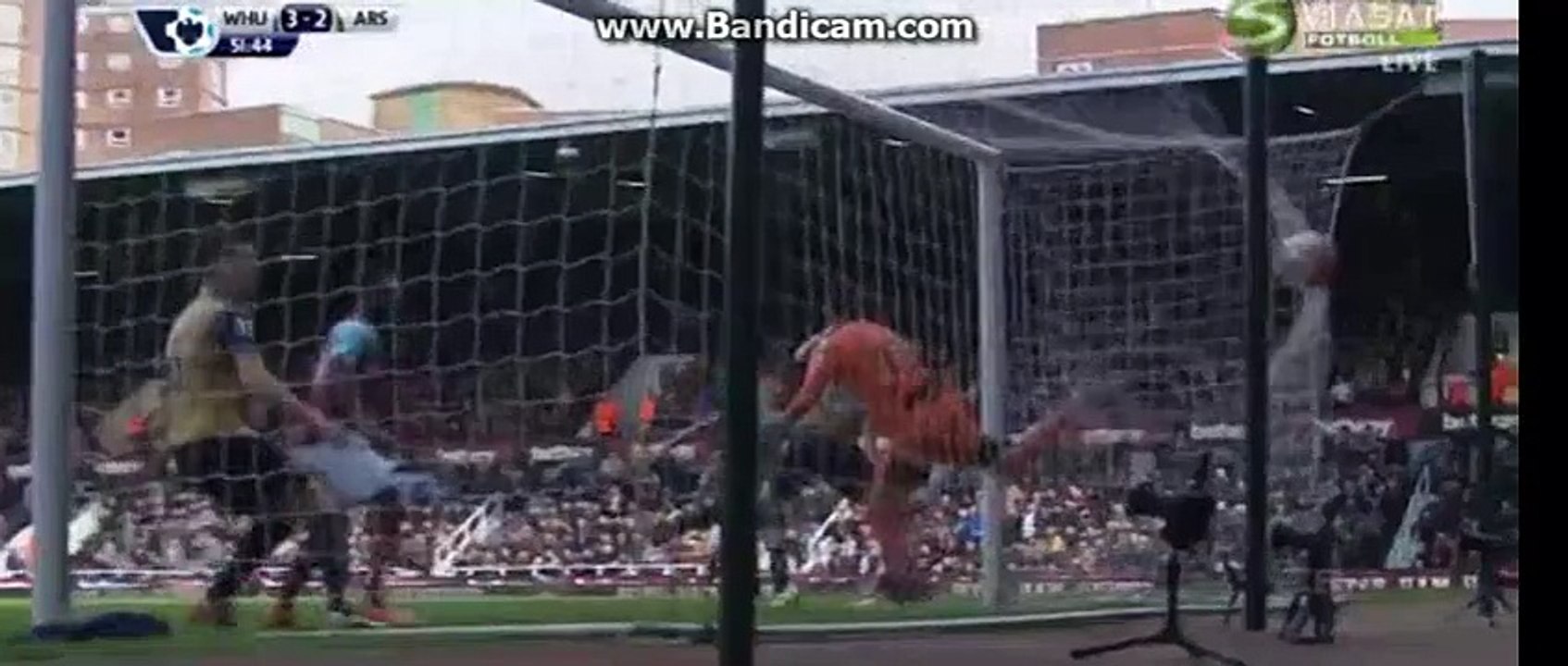 Andrew Carroll 3-2 HD - West Ham 3-2 Arsenal - 09-04-2016