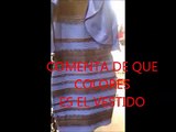 De que color es el Vestido _ Polemica del Vestido _ Azul y Negro o Blanco y Dorado