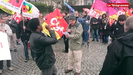 Lannion. Manifestation contre la loi Travail