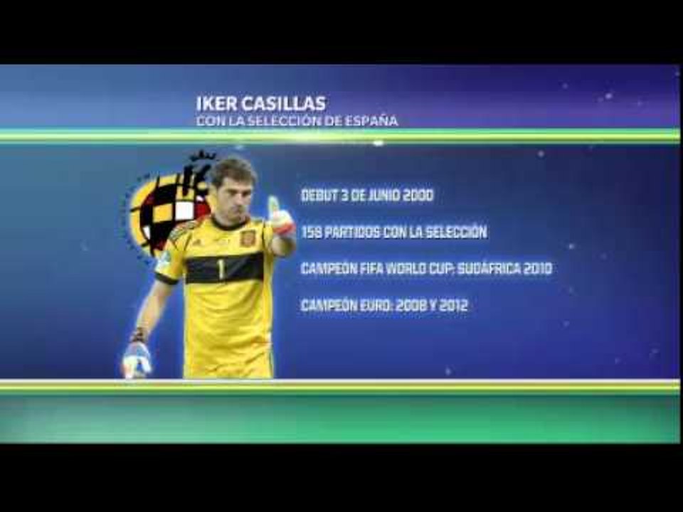 Casillas en la roja