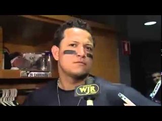 Cabrera y la barrida de los Orioles