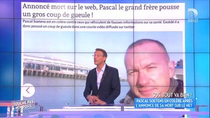 Pascal Soetens annoncé mort : "J'ai un pote qui était en pleurs" (Vidéo)