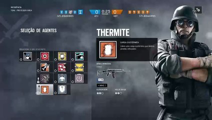 Transmissão ao vivo de Rainbow Six Siege