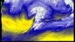 pressure falls, increasing surface winds along the Mid-Atlantic as #WinterStorm intensifies