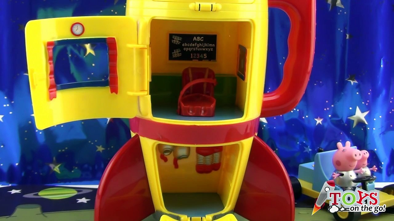 Peppa Pig Cohete Espacial Peppa Pigs Space Explorer Set - Juguetes de Peppa Pig