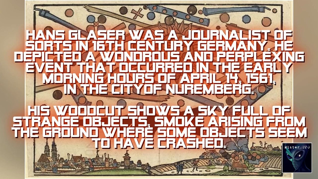 UFO Battle Over Nuremberg Germany