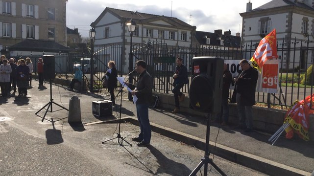 Manifestation contre la loi travail à Pontivy
