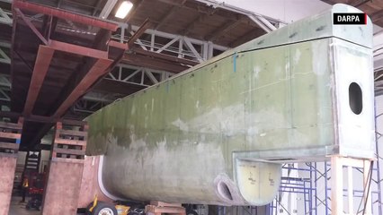 U.S. Navy tests new submarine-hunting drone ship - Video Dailymotion