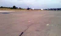 Enstrom Helicopter Take Off Oceanside Airport
