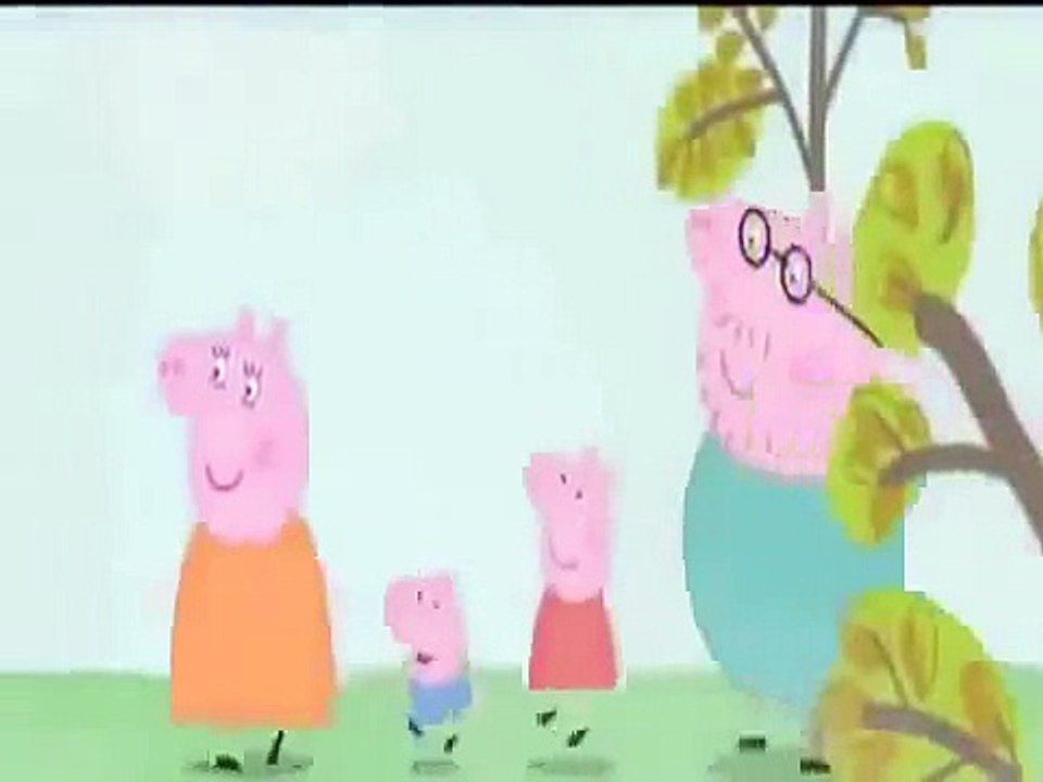 Peppa Pig Cartoon Foggy Day with subtitle