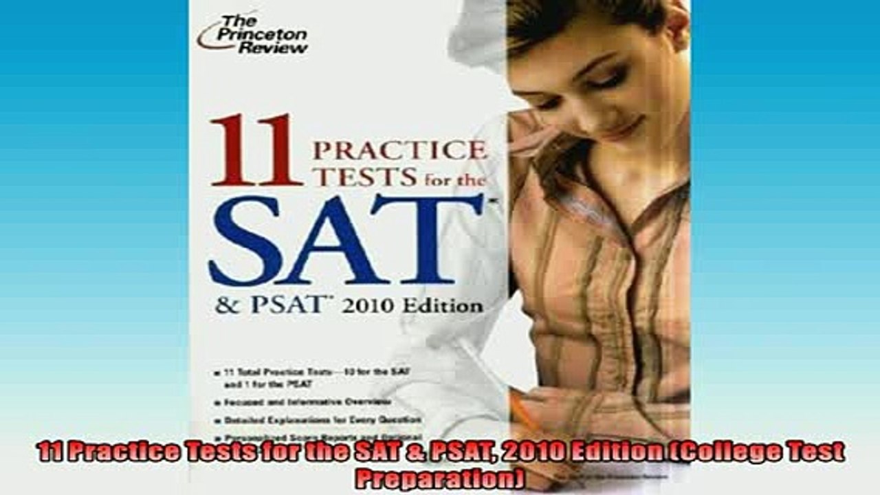 READ book  11 Practice Tests for the SAT  PSAT 2010 Edition College Test Preparation  DOWNLOAD ONLINE