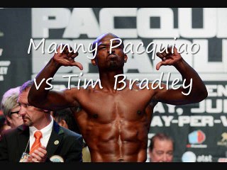 Tim Bradley vs Manny Pacquiao Live Boxing Stream