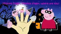 Peppa Pig Halloween Finger Family  Nursery Rhymes [Lyrics] Aprende Ingles Online