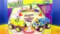 Teenage Mutant Ninja Turtles Half Shell Heroes TMNT Fire Truck Tank Shellraiser Mutations