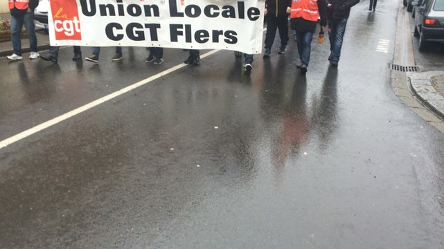 Manifestation contre le projet de loi El Khomri à Flers