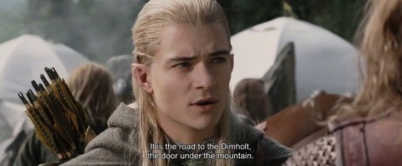 "That road there" - The Lord of the Rings: The Return of the King