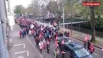 Quimper. Près d'un millier de manifestants contre la loi Travail